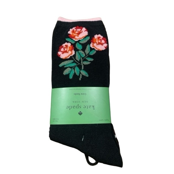 Kate spade Floral Socks Set of 3 - Picture 1 of 4